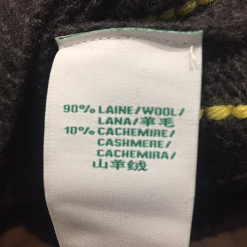 Mira Mikati Turtleneck Sweater Gray Small - Picture 6 of 8
